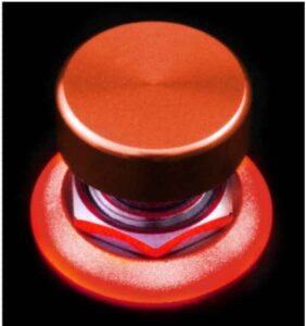 red glow switch